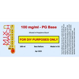 100 mg/ml Nicotine - PG BASE