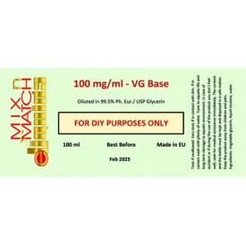 100 mg/ml Nicotine - VG BASE